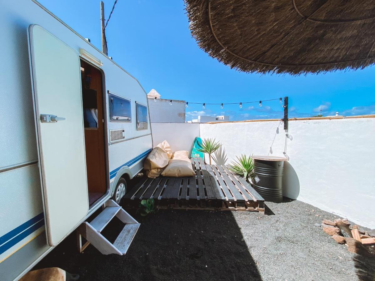Glamping Caravan Lanzarote Tinajo Exterior foto
